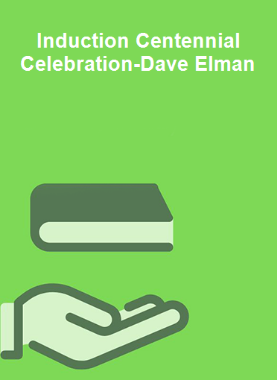 Induction Centennial Celebration-Dave Elman