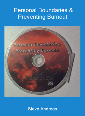 Steve Andreas - Personal Boundaries & Preventing Burnout