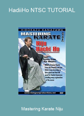 Mastering Karate Niju-Hadii-Ho NTSC TUTORIAL