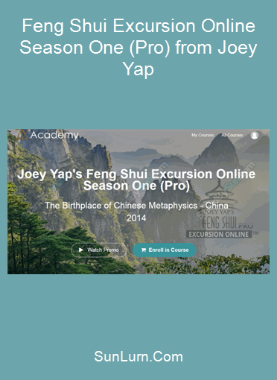 Feng Shui Excursion Online Season One (Pro) from Joey Yap