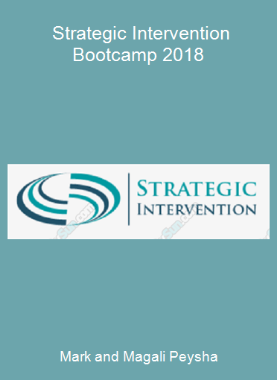 Mark and Magali Peysha - Strategic Intervention Bootcamp 2018