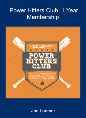 Jon Loomer - Power Hitters Club - 1 Year Membership