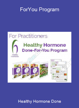 Healthy Hormone Done-For-You Program