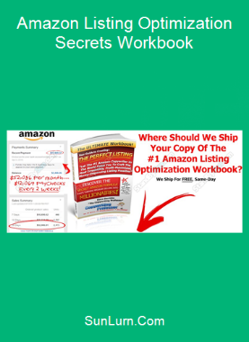 Amazon Listing Optimization Secrets Workbook