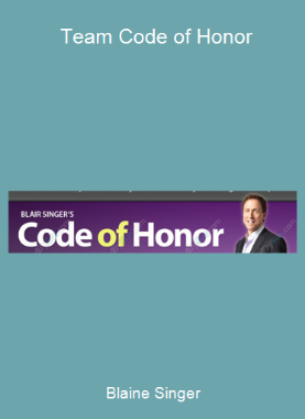 Blaine Singer - Team Code of Honor