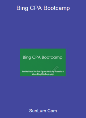 Bing CPA Bootcamp