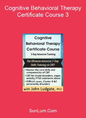 Cognitive Behavioral Therapy Certificate Course 3