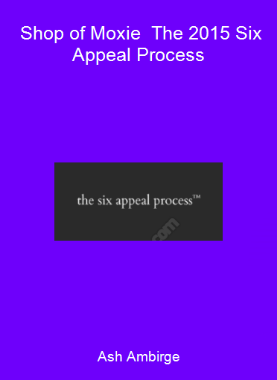 Ash Ambirge - Shop of Moxie - The 2015 Six Appeal Process
