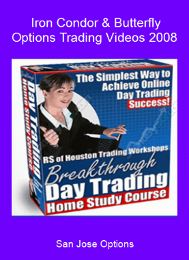 San Jose Options - Iron Condor & Butterfly Options Trading Videos 2008