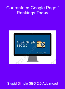 Stupid Simple SEO 2.0 Advanced - Guaranteed Google Page 1 Rankings Today