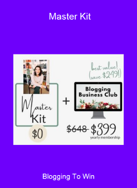 Blogging To Win - Master Kit