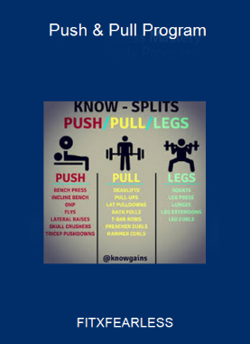 FITXFEARLESS - Push & Pull Program