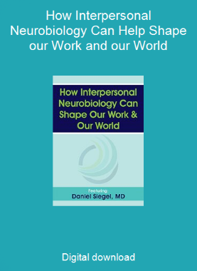 How Interpersonal Neurobiology Can Help Shape our Work and our World
