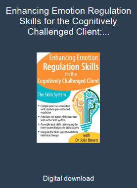 Enhancing Emotion Regulation Skills for the Cognitively Challenged Client: The Skills System