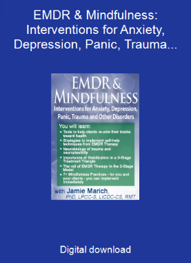 EMDR & Mindfulness: Interventions for Anxiety, Depression, Panic, Trauma, and Other Disorders 