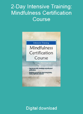 2-Day Intensive Training: Mindfulness Certification Course