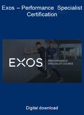 Exos – Performance Specialist Certification