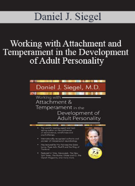 Daniel J. Siegel – Working with Attachment and Temperament in the Development of Adult Personality with Daniel J. Siegel, M.D.