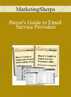 MarketingSherpa - Buyer's Guide to Email Service Providers