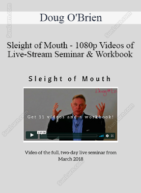 Doug O'Brien - Sleight of Mouth - 1080p Videos of Live-Stream Seminar & Workbook 