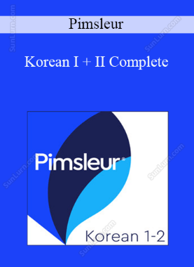 Pimsleur - Korean I + II Complete
