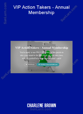 Charlene Brown - VIP Action Takers - Annual Membership
