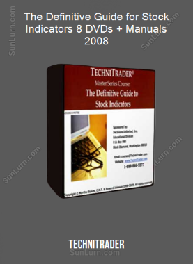 The Definitive Guide for Stock Indicators 8 DVDs + Manuals 2008 (TechniTrader)