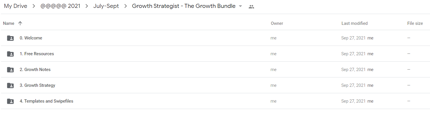 Growth Strategist - The Growth Bundle