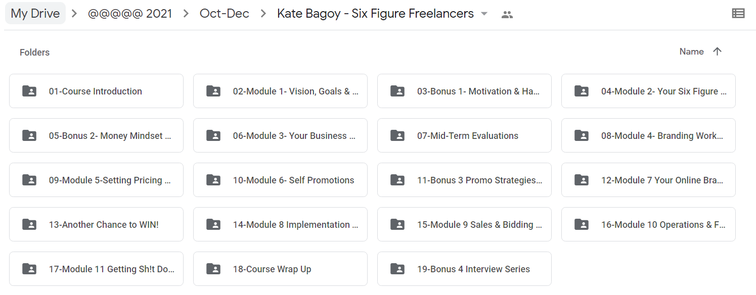 Kate Bagoy - Six Figure Freelancers