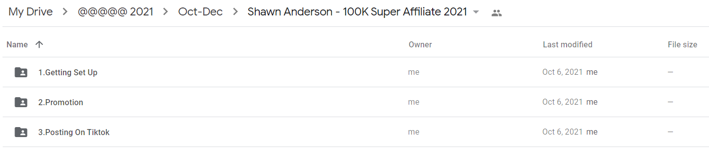 Shawn Anderson - 100K Super Affiliate