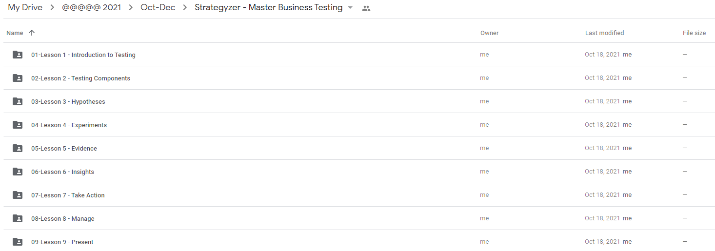 Strategyzer - Master Business Testing