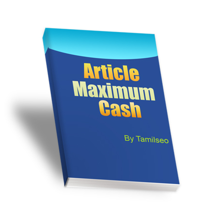 Tamilseo - Article Maximum Cash - Make $10 per article
