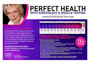 Kinesiology & Muscle Testing Manuals from Stephanie Relfe