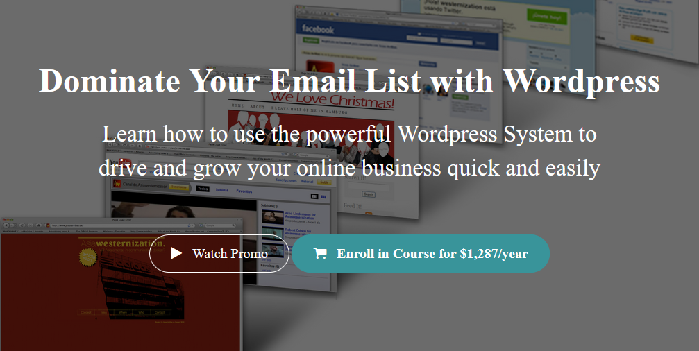 Charlene Brown - Dominate Your Email List with WordPress