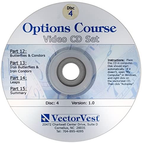 VectorVest - Options Course - 4 CD Course + PDF Workbook