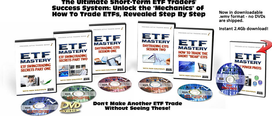 Ken Calhoun - 2010 ETF MASTERY - 6 DVDs + Real Trade Examples