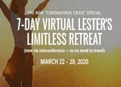 Release Technique - 7 Days Virtual Lester’s Limitless Retreat (Mar 22-28, 2020)