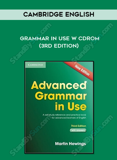 Cambridge English Grammar In Use w CDROM (3rd Edition)
