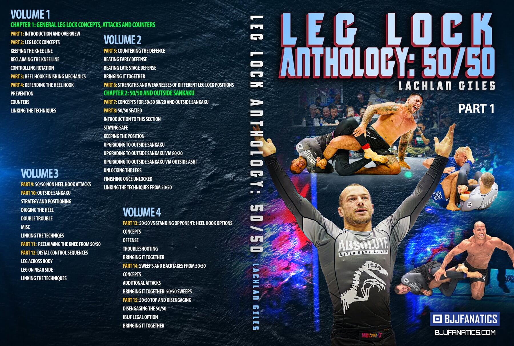 Lachlan Giles - Leg Lock Anthology 50/50