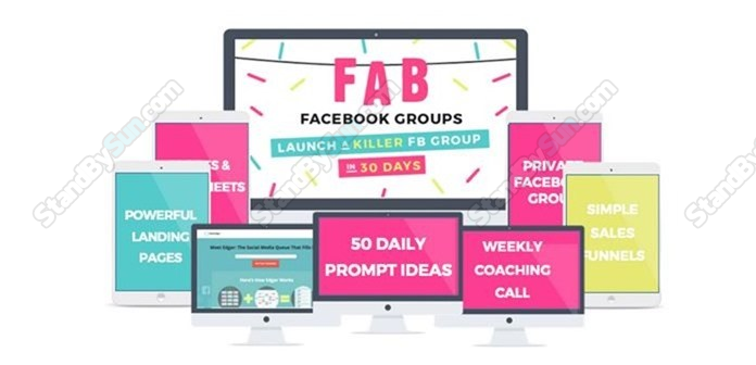 Caitlin Bacher - The Fab Facebook Group System 2.0